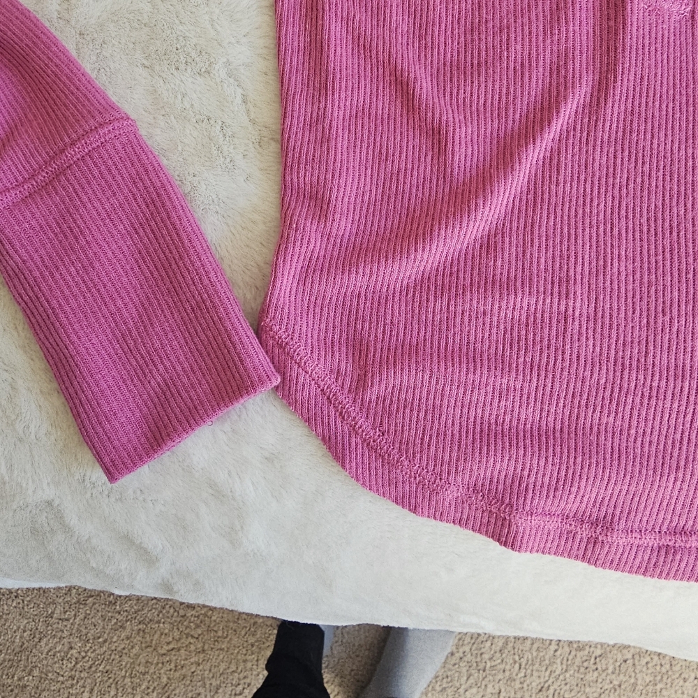 Pink Henley - Picture 4 of 6